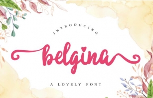 Belgina Font Download