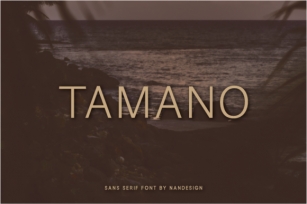 Tamano Font Download