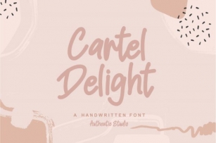 Cartel Delight Font Download