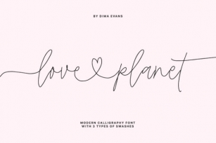 Love Planet Font Download
