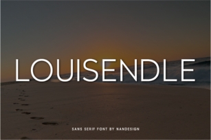 Louisendle Font Download