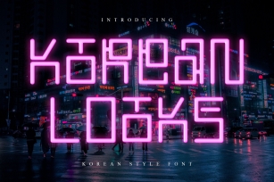 Korean Looks Font Download