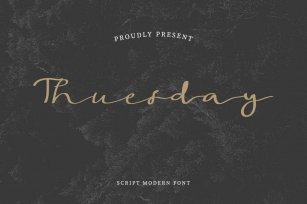 Thuesday Font Download