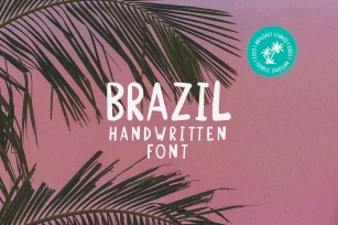 Brazil - Handwritten Font Font Download