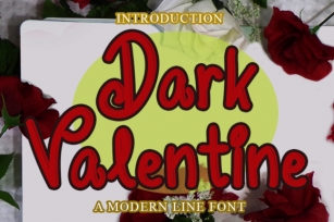 Dark Valentine Font Download