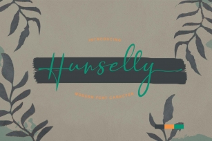 Hunselly Font Download