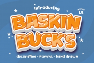 Baskinbucks Font Download