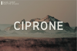 Ciprone Font Download