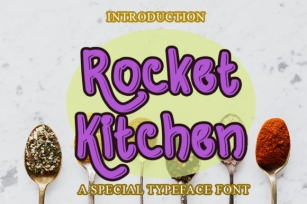 Rocket Kitchen Font Download