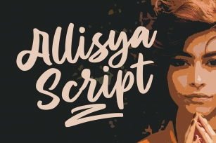 Allisya Brush Script Font Download