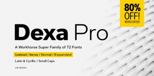 Dexa Pro Font Download