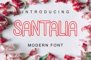 Santalia Font Download
