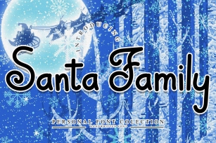 Santa Family Font Download