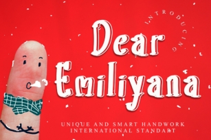 Dear Emiliyana Font Download
