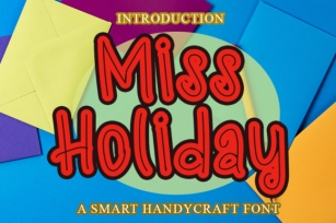 Miss Holiday Font Download