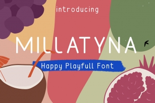 MILLATYNA || Happy Playfull Font Font Download