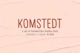 Komstedt Hands Font Download