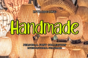 Handmade Font Download