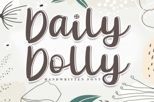 Daily Dolly- Modern Handwritten Font Font Download