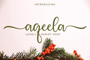 Aqeela Lovely Script Font Font Download
