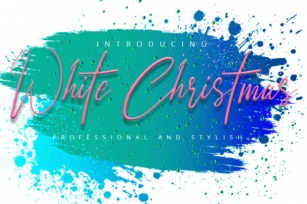 White Christmas Font Download