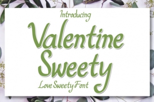Valentine Sweety Font Download