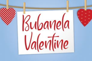 Bubanela Valentine Font Download