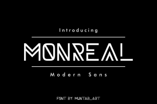 Monreal | Modern Font Font Download