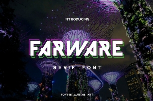 Farware | Modern Font Font Download