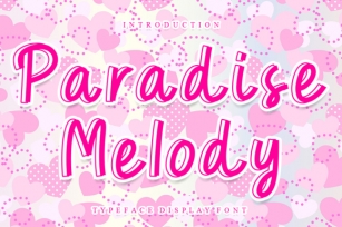 Paradise Melody Font Download