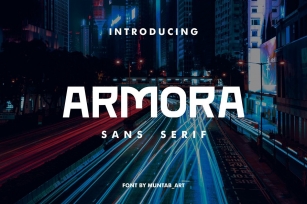 Armora | Modern Font Font Download