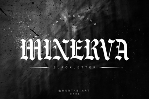 Minerva | Blackletter Font Font Download