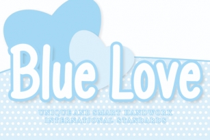 Blue Love Font Download