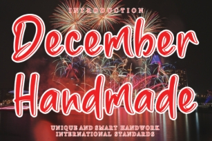 December Handmade Font Download