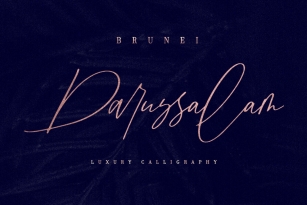 Brunei Darussalam Font Download
