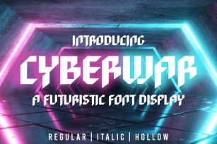 Cyberwar Font Download