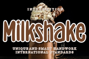Milkshake Font Download