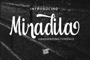 MIradila Handwriting Typeface Font Download
