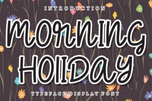 Morning Holiday Font Download
