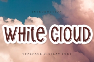 White Cloud Font Download