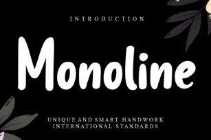 Monoline Font Download