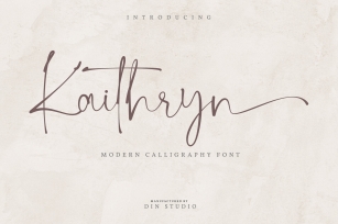 Kaithryn-Calligraphy Font Font Download