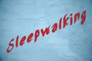 Sleepwalking Font Download