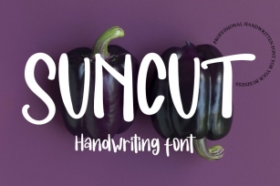Suncut - Fresh Cute Handwritten Font Font Download