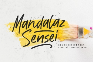 Web Font - Mandalaz Sensei Font Download