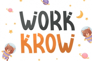 Work Krow Font Download