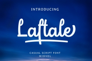 Laftale - Casual Script Font Font Download