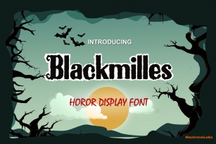 Blackmilles Font Download