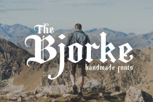 The Bjorke - Handmade Fonts Font Download