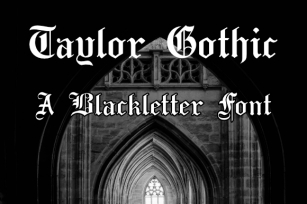 Taylor Gothic Font Download